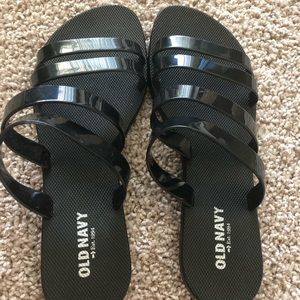 Old Navy Black Sandals